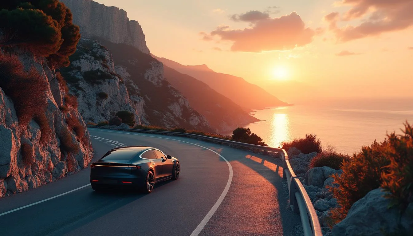 Tesla Model S électrique premium - VTC écologique Nice